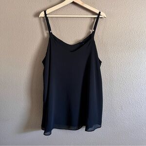 Torrid Black Sleeveless Sophie Camisole Top Size 1
